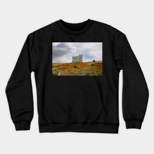 Signal Hill and Cabot Tower, St. John's Newfoundland Crewneck Sweatshirt